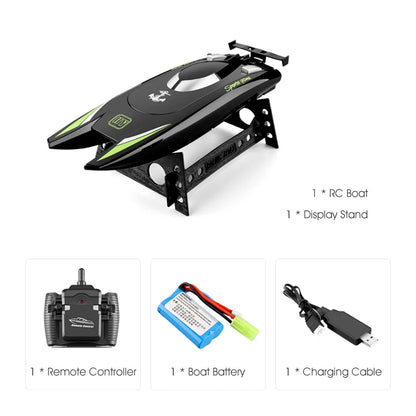 30Km/H Racing Boat 2.4G Radio Controlled Rc Boat High Speed Speedboat 20Mins 2Ch Dual Motor Waterproof Ship Boys Christmas Gift