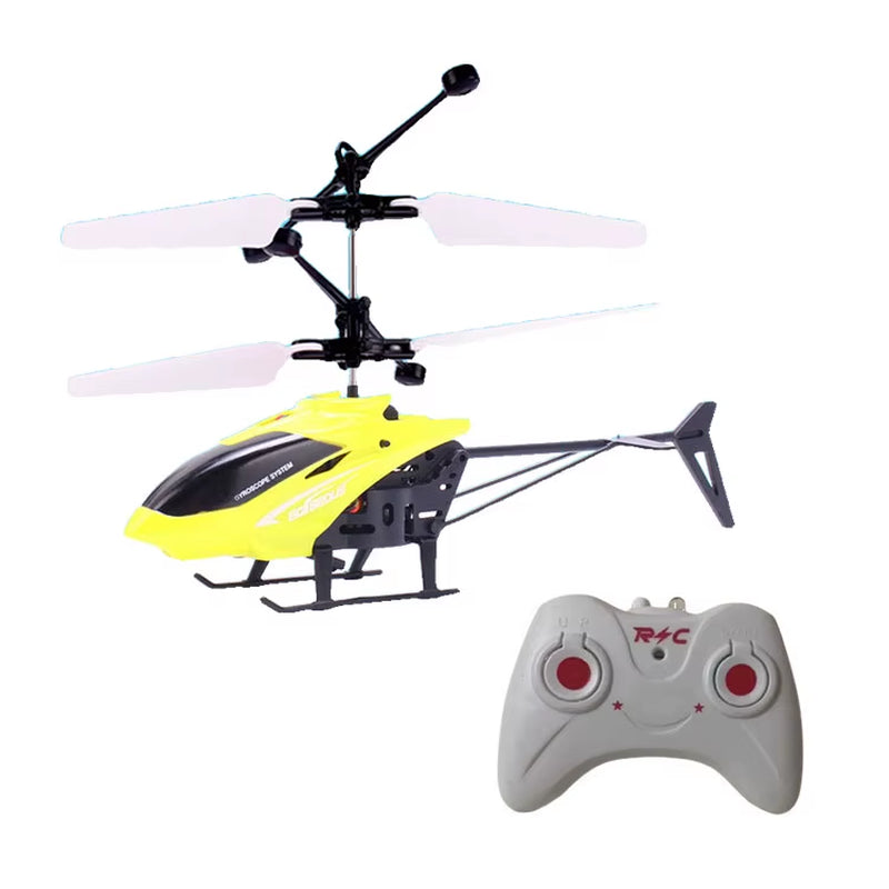 Rechargeable Mini RC Drone Remote Safe Fall-Resistant RC Helicopters Drone Children Toys