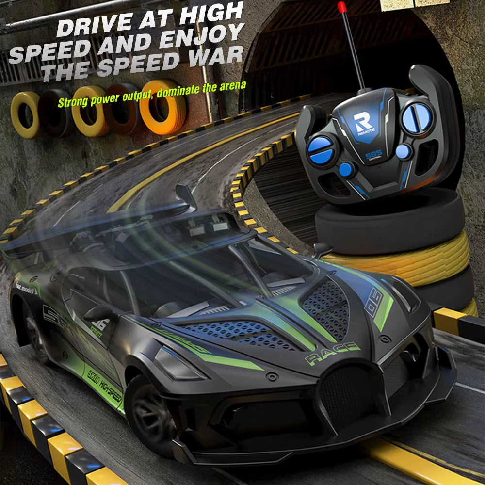RC Sports Car High Speed Super Remote Control Mini Model Electric Vehicle Drift Racing Car for Kids Educational Toys for Boys