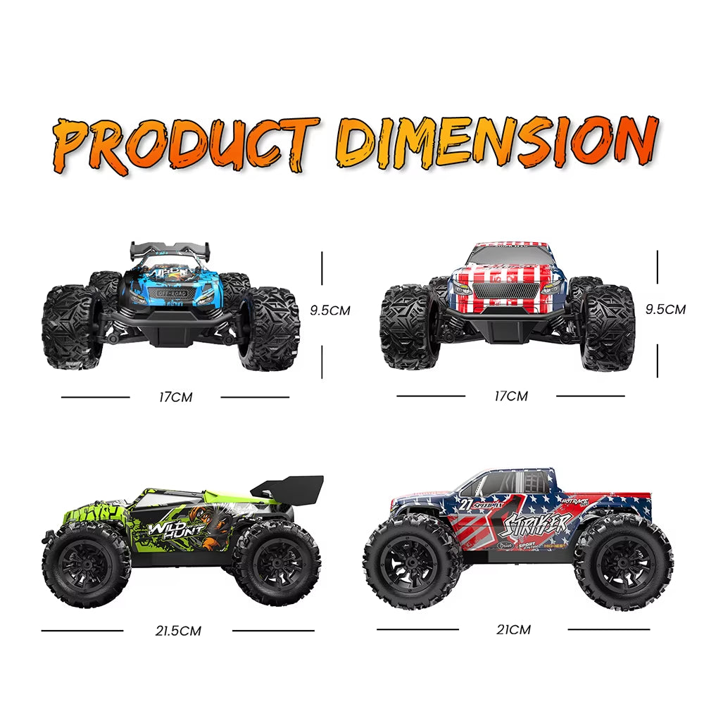 1:20 off Road RC Car 2.4G Radio Remote Control Cars RTR High Speed Climbing Drift Remote Control Monster Truck Toys for Children